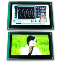 4.3寸智能彩屏工业串口带TP触摸功能